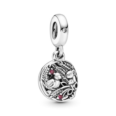 Pandora Always By Your Side Bird and Mouse Animal Charm