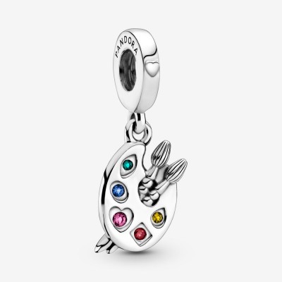 Pandora Artist Palette Dangle Charm