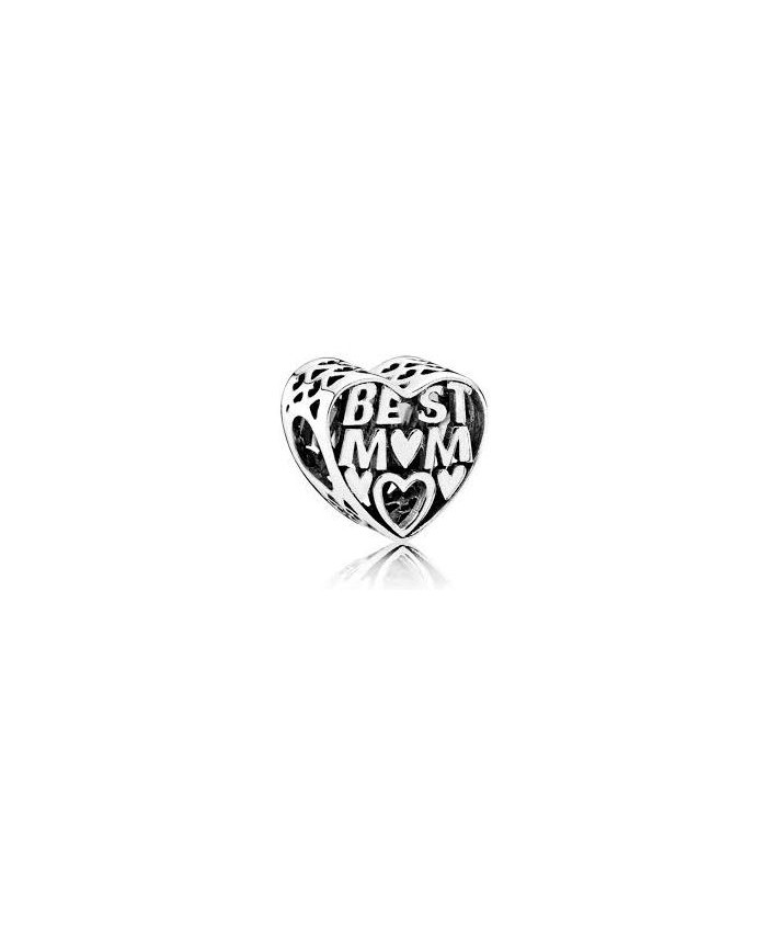 Pandora Best Mother Openwork Heart Charm