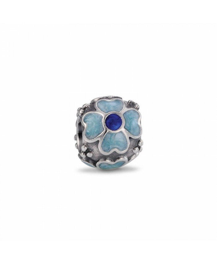 Pandora Blue Daisy Charm