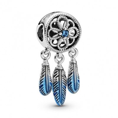 Pandora Blue Dreamcatcher Charm