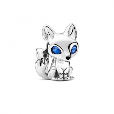 Pandora Blue-Eyed Fox Charm