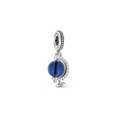 Pandora Blue Globe Dangle Charm