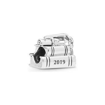 Pandora Cap, Book and Scroll 2019 Graduation Charm