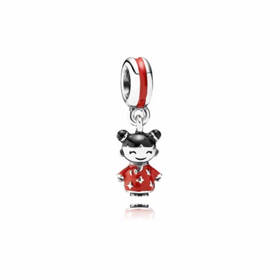 Pandora Chinese Doll Dangle Charm