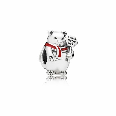 Pandora Christmas Polar Bear Charm