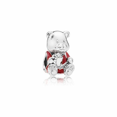 Pandora Christmas Teddy Bear Charm