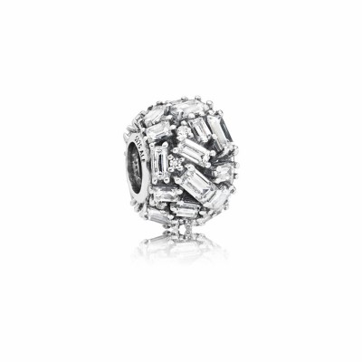 Pandora Clear Chiseled Elegance Charm