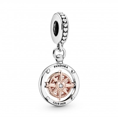 Pandora Club 2020 Compass Dangle Charm