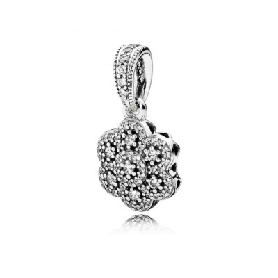 Pandora Crystallised Floral Dangle