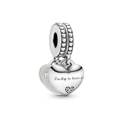 Pandora Daughter and Mother In Law Split Dangle Charm