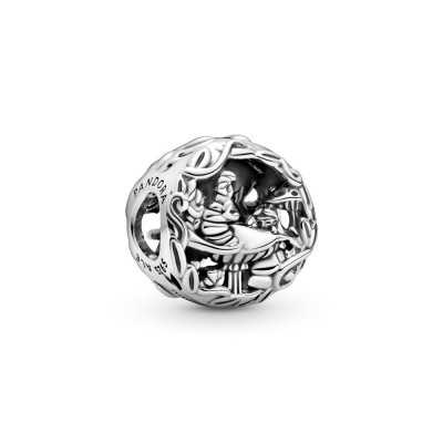 Pandora Disney Alice in Wonderland Cheshire Cat and Absolem Caterpillar Charm