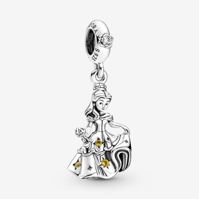 Pandora Disney Beauty and the Beast Dancing Belle Dangle Charm