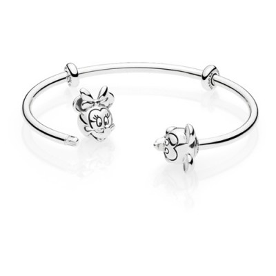 Pandora Disney Mickey and Minnie Open Bangle