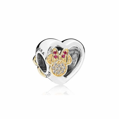 Pandora Disney Mickey Mouse And Minnie Mouse Love Icons Charm