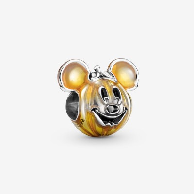 Pandora Disney Mickey Mouse Pumpkin Charm