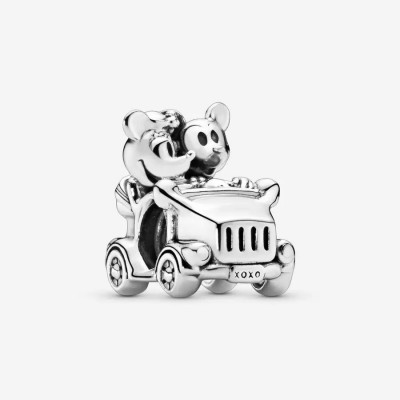 Pandora Disney Minnie Mouse and Mickey Mouse Car Charm