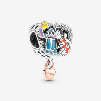 Pandora Disney Ohana Lilo and Stitch Charm