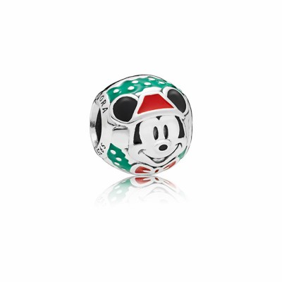 Pandora Disney Santa Mickey Charm