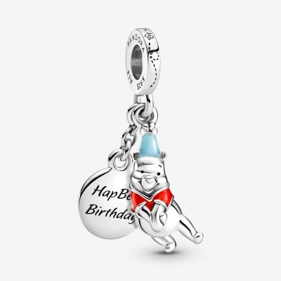 Pandora Disney Winnie the Pooh Birthday Dangle Charm