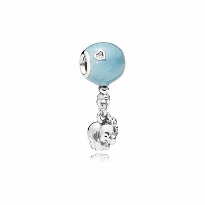 Pandora Elephant and Blue Balloon Charm