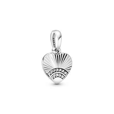 Pandora Fan of Love Heart Pendant