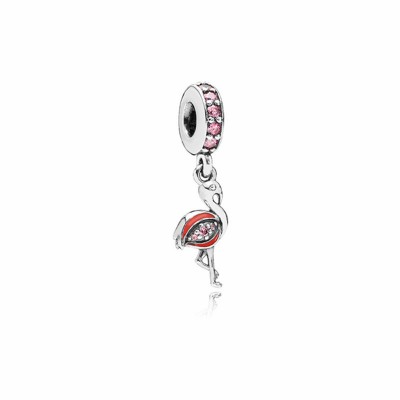 Pandora Flamingo Animal Dangle Charm