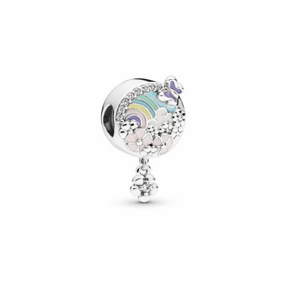 Pandora Flower Color Story Charm with Dangle