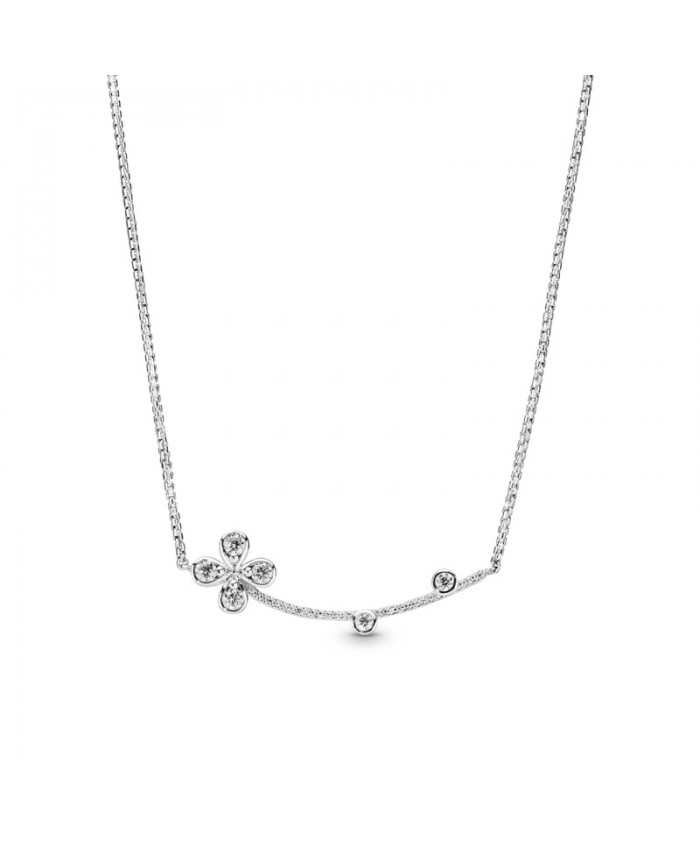 Pandora Four Petal Flower Necklace