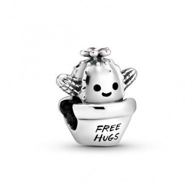 Pandora Free Hugs Cactus Charm