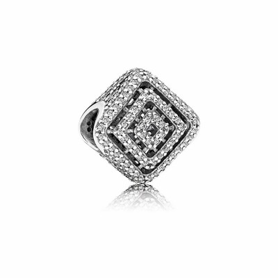 Pandora Geometric Lines Charm