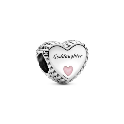 Pandora Goddaughter Heart Charm