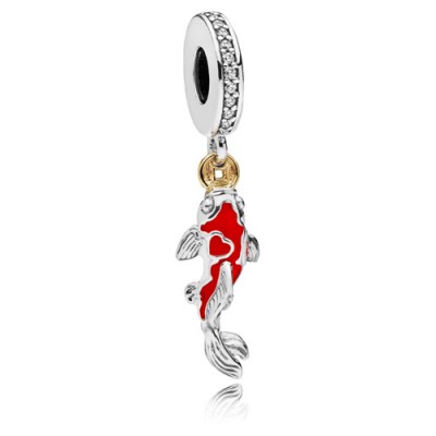 Pandora Good Fortune Carp Charm