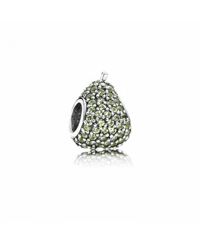 Pandora Green Pavé Pear Charm