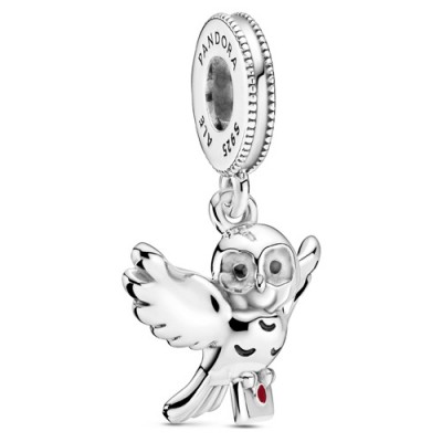 Pandora Harry Potter Hedwig the Owl Dangle Charm