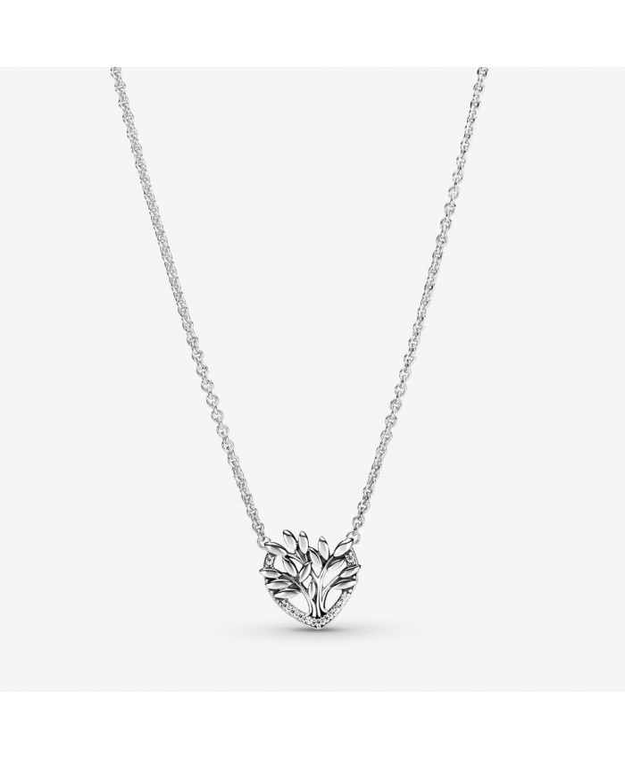 Pandora Heart Family Tree Collier Necklace