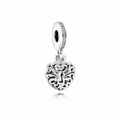 Pandora Intricate Heart Lock Dangle