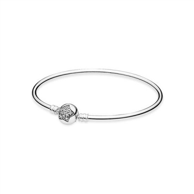 Pandora Jewelry Silver Bangle Bracelet