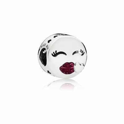Pandora Kiss Emoji Charm