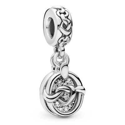 Pandora Knotted Hearts Dangle Charm