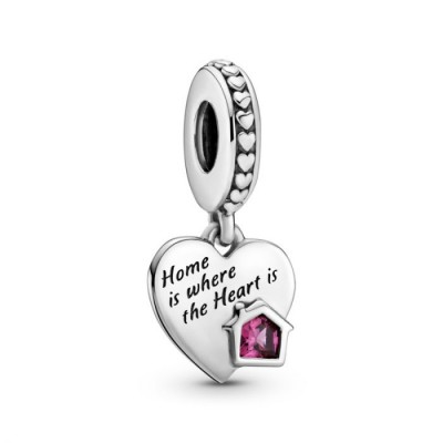 Pandora Love My Home Heart Dangle Charm