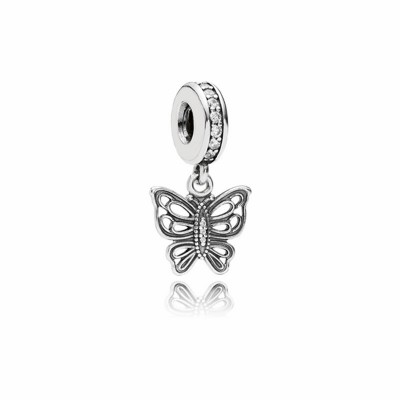 Pandora Love Takes Flight Butterfly Dangle