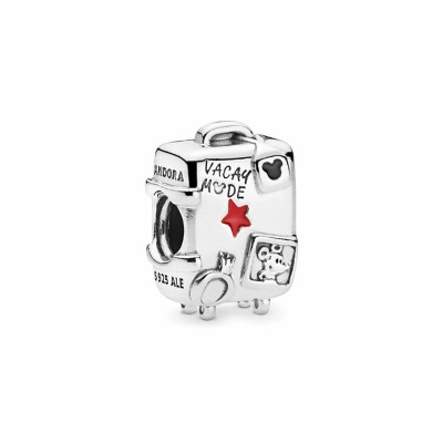 Pandora Mickey and Minnie Vacay Mode Suitcase Charm