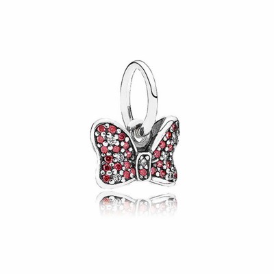 Pandora Minnie Mouse Sparkling Bow Dangle