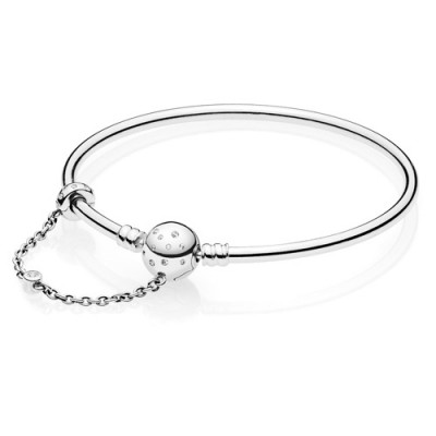 Pandora Moments Chain Clasp One In a Million Bangle