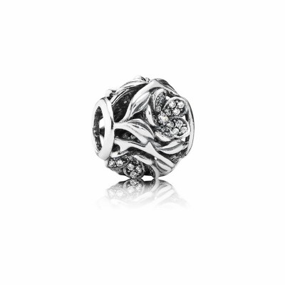 Pandora Mystic Floral Charm with Zirconia