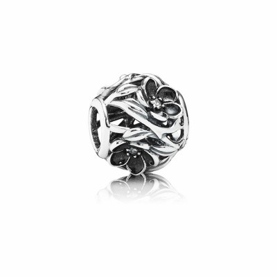 Pandora Mystic Floral Charm with Zirconia and Enamel