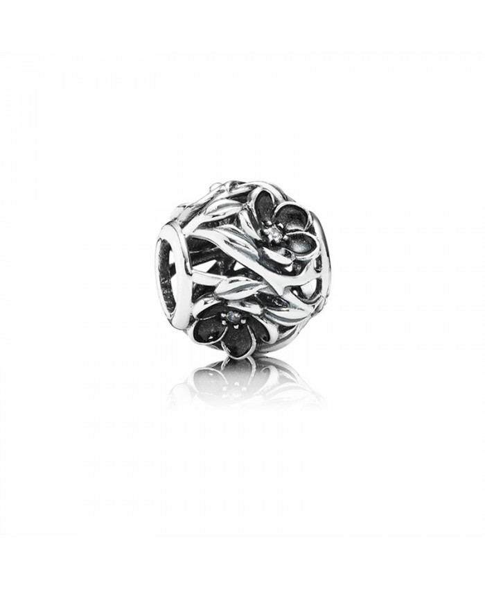 Pandora Mystic Floral Charm with Zirconia and Enamel