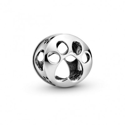 Pandora Openwork Paw Print Charm