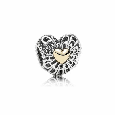 Pandora Openwork Vintage Heart Charm